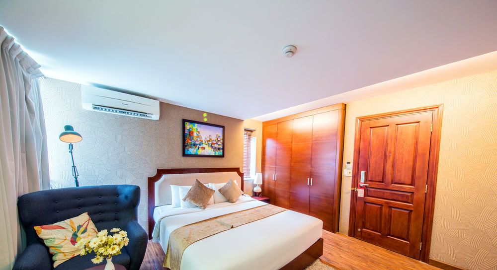 Crown Diamond Hotel - Phu My Hung District 7 Ho Chi Minh-staden Exteriör bild